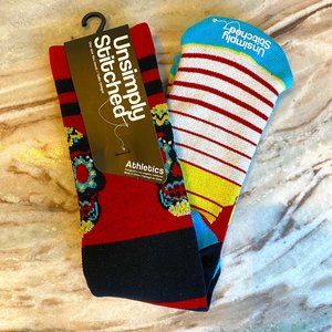 Sugar Skull Athletic Socks